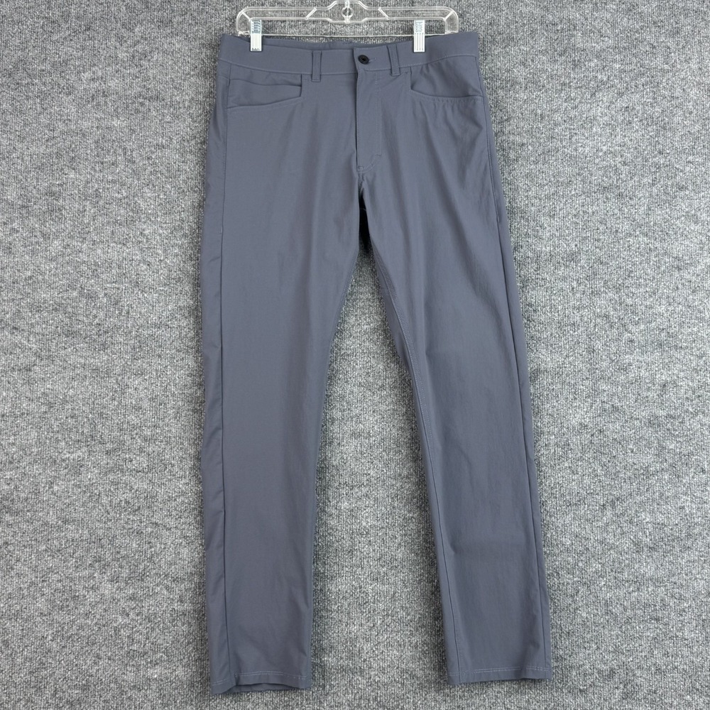 Western Rise Evolution Pants Mens 31x30 Blue Gray Travel Stretch Performance